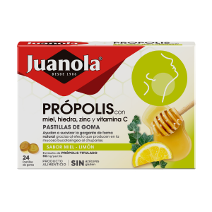 Juanola Própolis Sabor Miel Limón