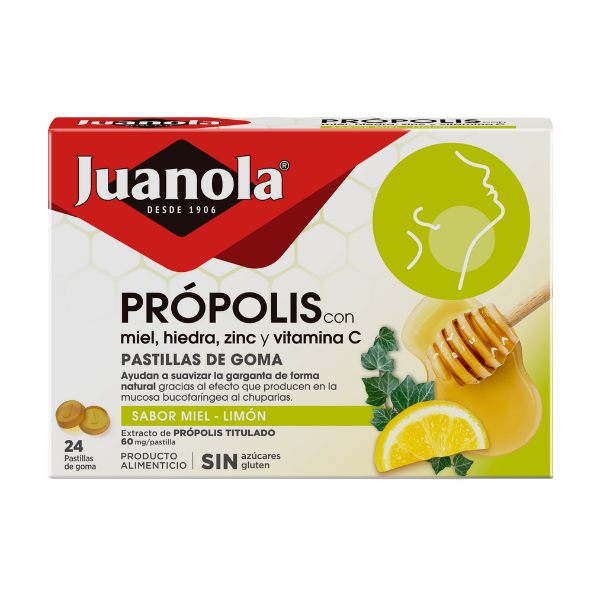 Juanola Própolis Sabor Miel Limón