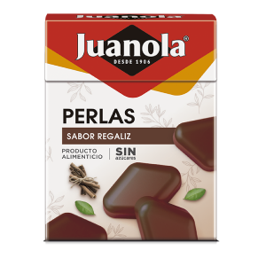 Juanola Perlas Sabor Regaliz Clásico