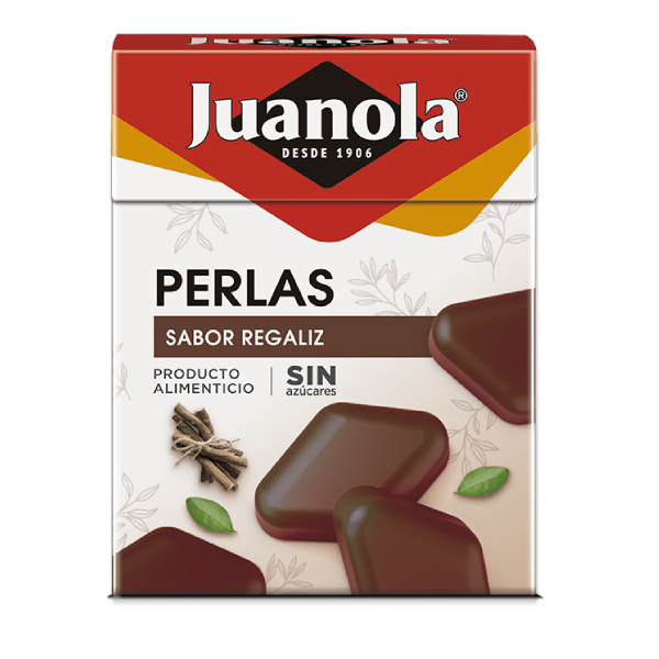 Juanola Perlas Sabor Regaliz Clásico