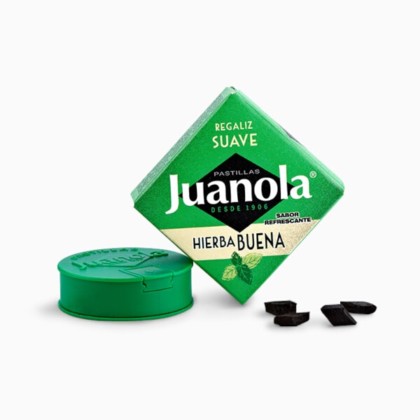 Pastillas sabor hierbabuena