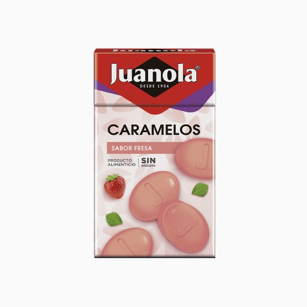 caramelos sabor fresa Juanola