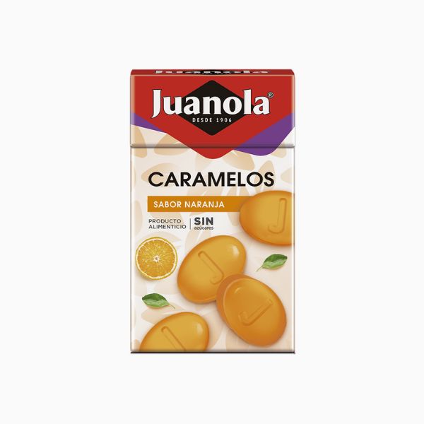 caramelos sabor naranja Juanola
